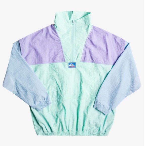 QUIKSILVER X Stranger Things Women's Lenora Windbreaker Jacket - Picture 1 of 10